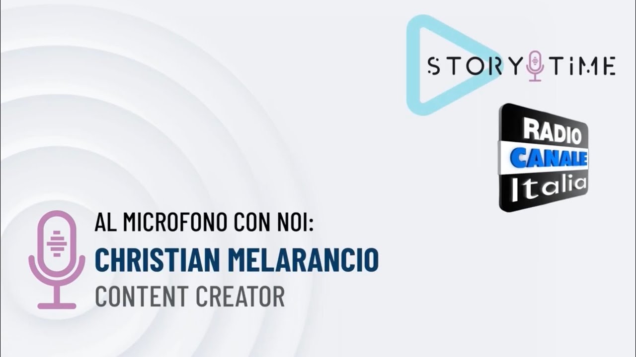 Intervista Radio Italia 5 StoryTime: Christian e #protomanialab 18/11/2023 #storytime #intervista
