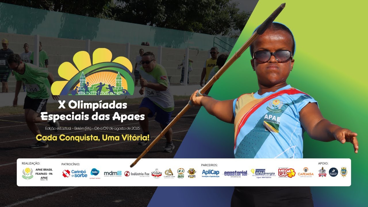 Abertura da 10ª edição das Olimpíadas Especiais das Apaes do Pará