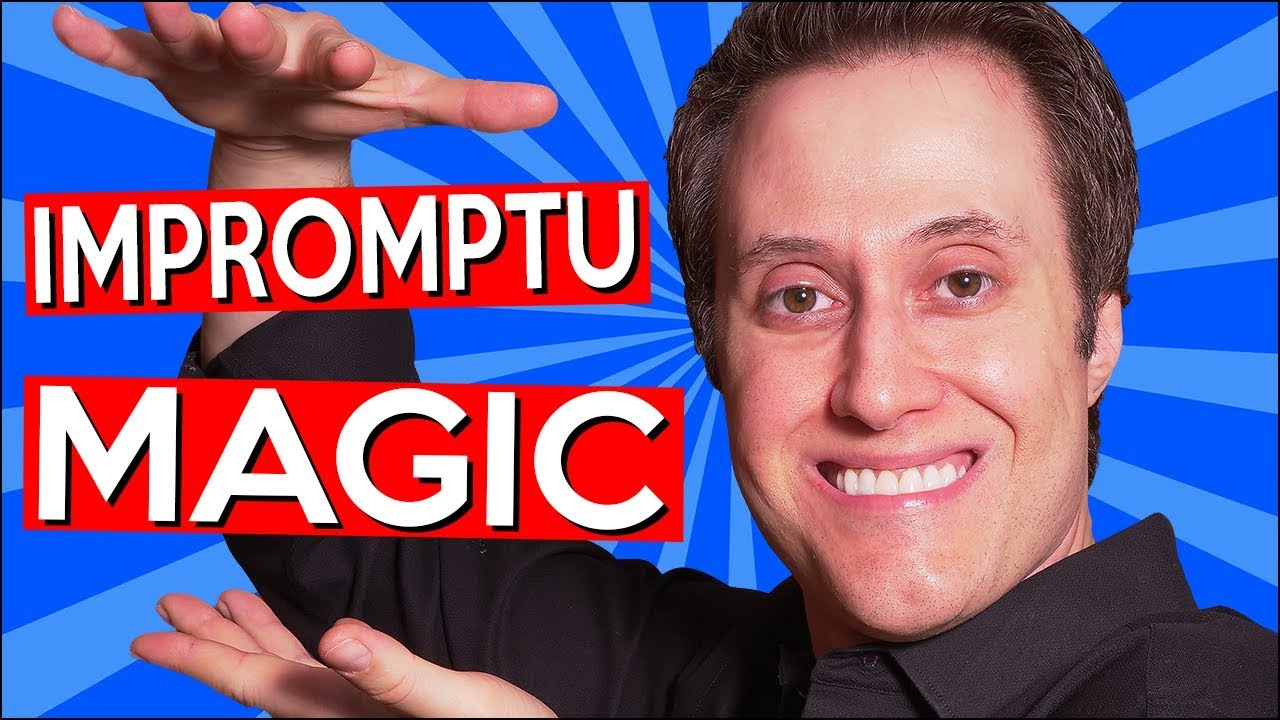 How To Do Magic- IMPROMPTU Magic Tricks