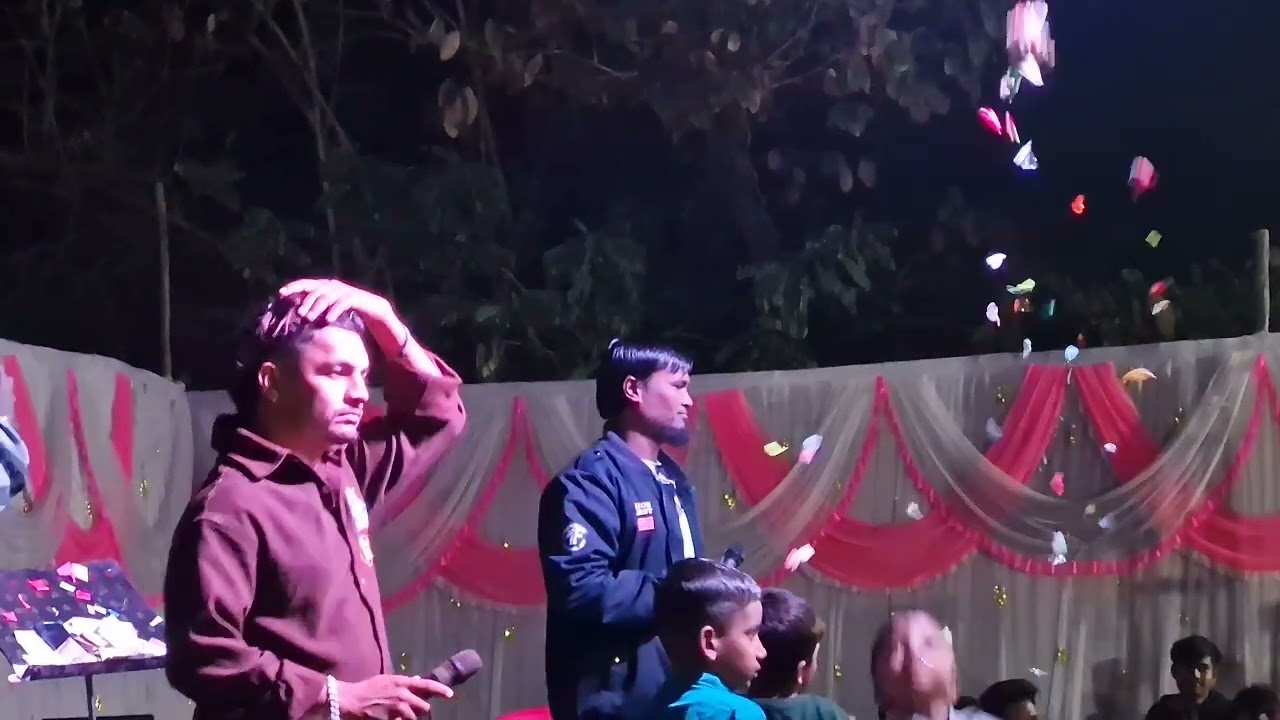 Nimesh musical party 🎼 Ashish  Ashok  Darshana singer  lal  hotho vali salish bhangar vali 