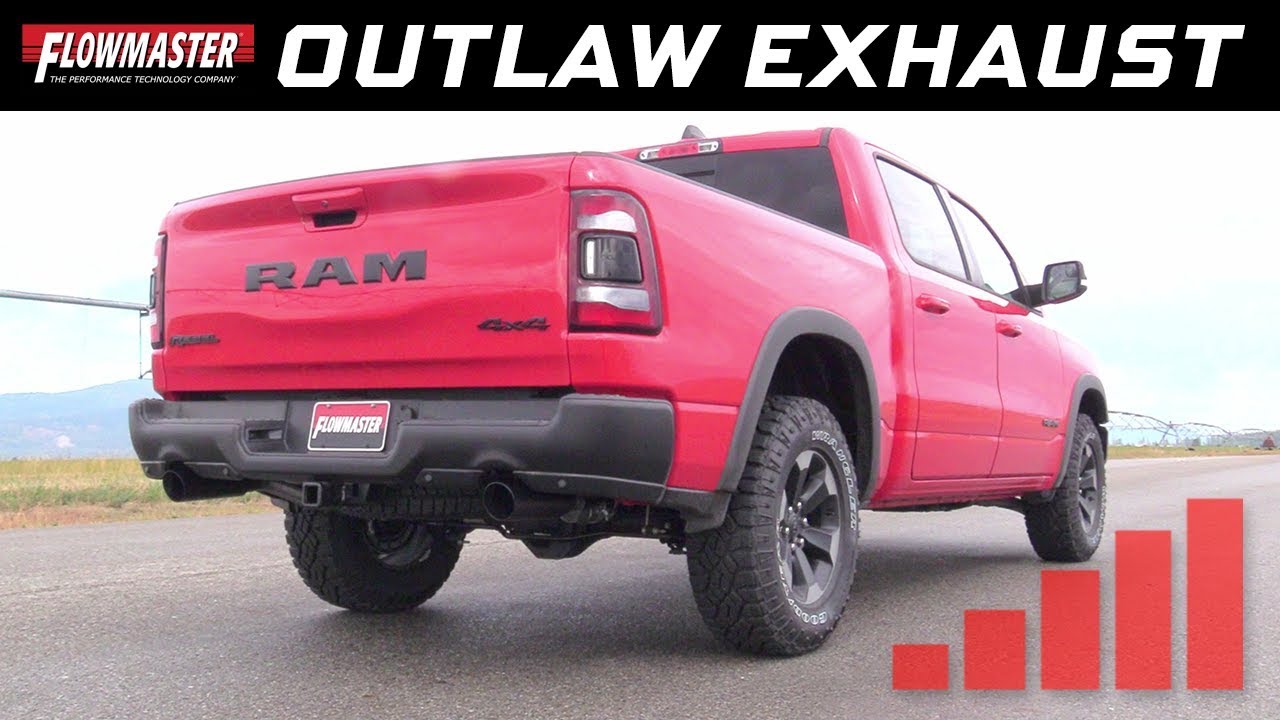 2019*-20 (*New body) RAM 1500 trucks - Outlaw Cat-back Exhaust System 817936