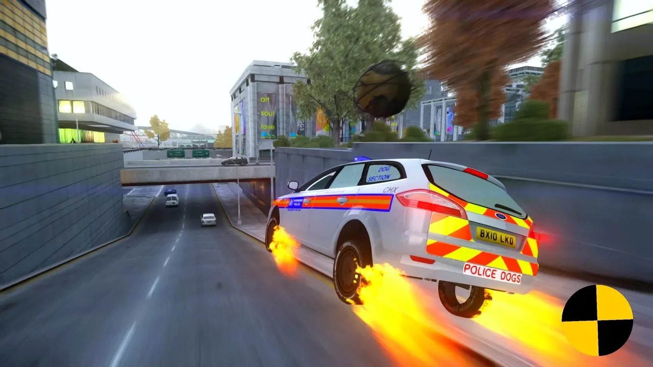 GTA 4 CRASH TESTING REAL CAR 776