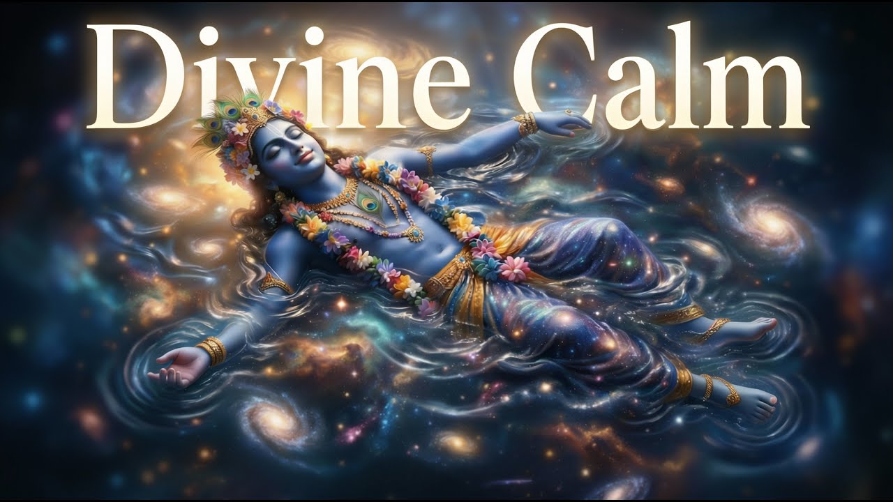 Krishnaya Vasudevaya Mantra | Peaceful Krishna Chant for Deep Sleep & Meditation | LIVE 24/7