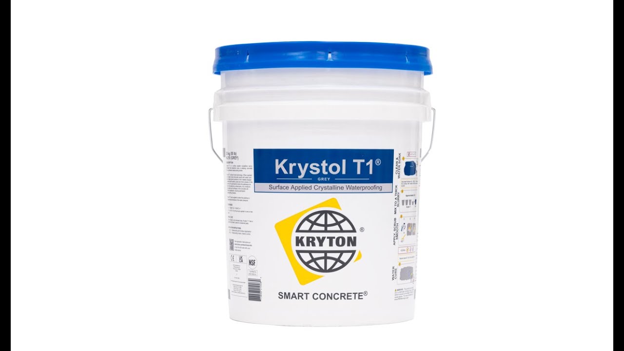 Krystol T1® Concrete Waterproofing Application