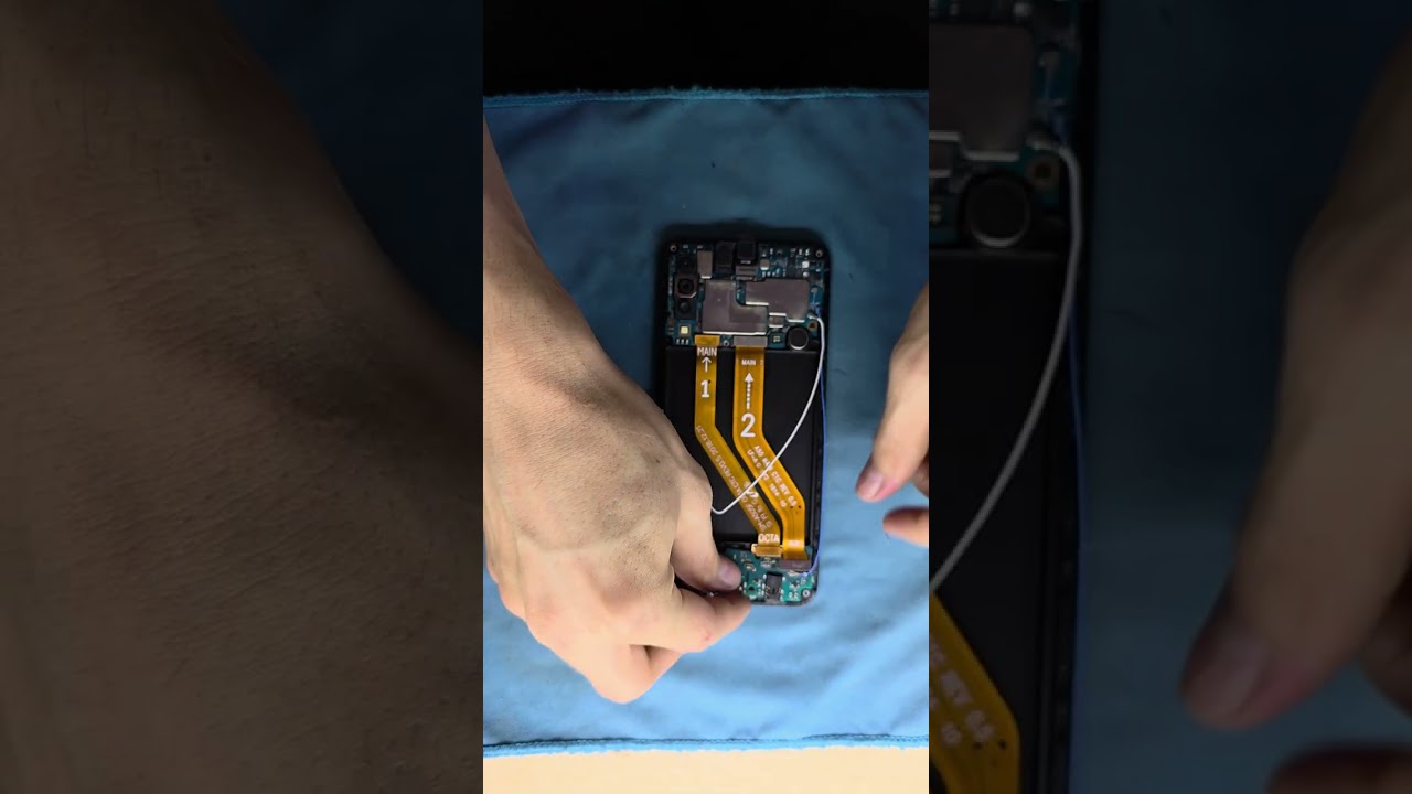 Samsung a50, cambio de pantalla 