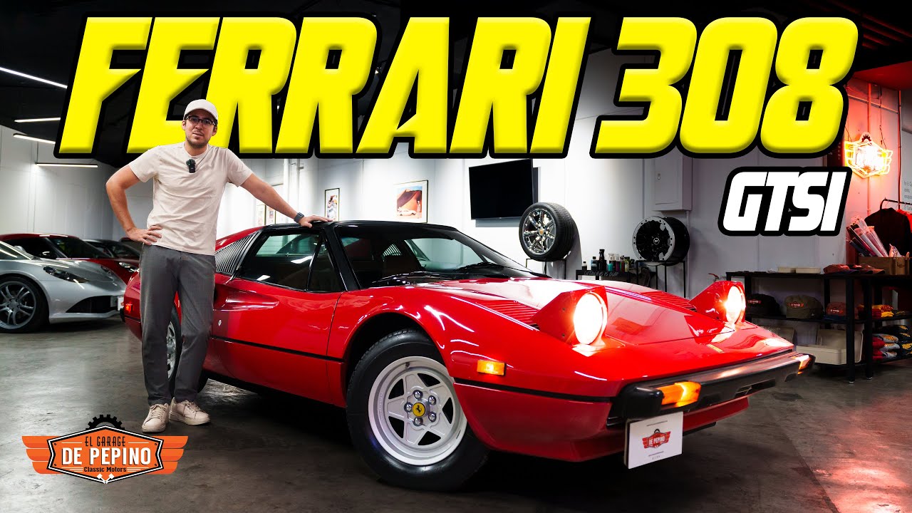 No es rápido, pero eso no importa, es hermoso - Ferrari 308 GTSi