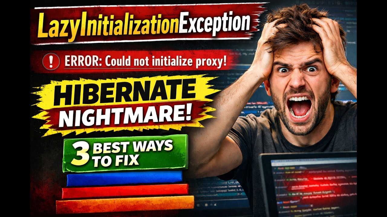 Как исправить ошибку LazyInitializationException в Hibernate?