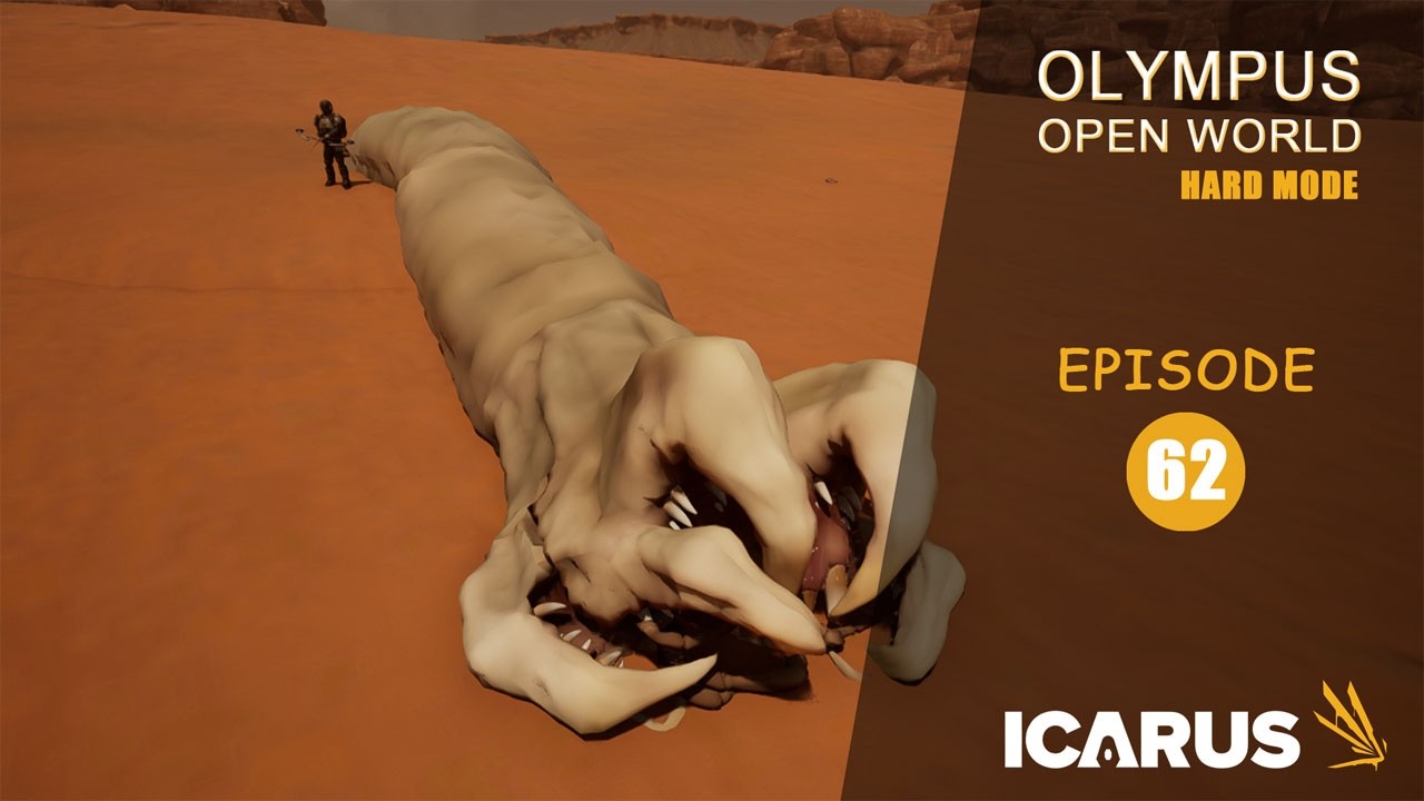 Icarus Olympus, Open World - (Ep.62) MIGRATING SANDS Mission - hard mode