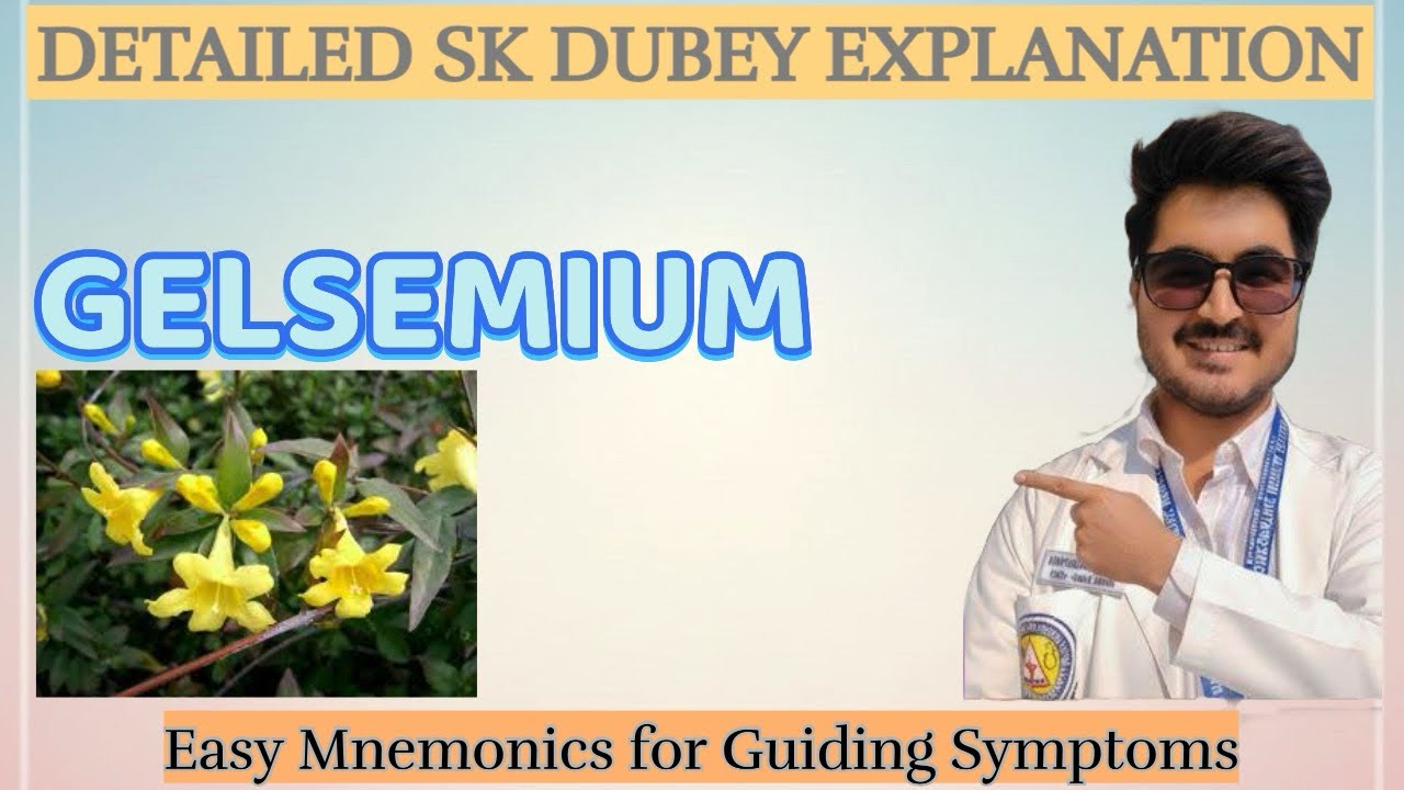 GELSEMIUM (Understanding Remedy in a Simple Way 🌿)