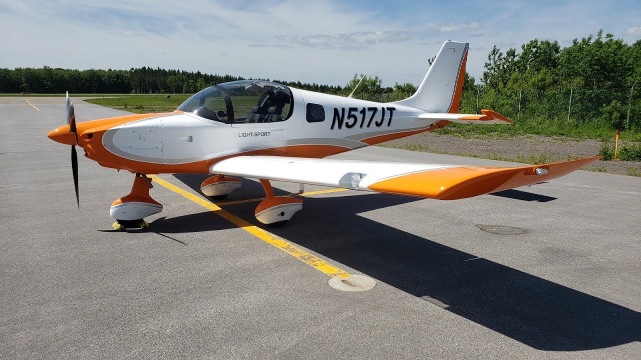 Sling 2 LSA Visits Goodrich Aviation