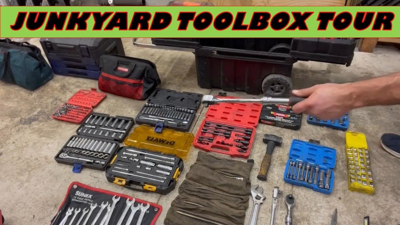 Junkyard Mobile Toolbox Tour; Adventures at the Junkyard 3; Going Heavy at the Yard