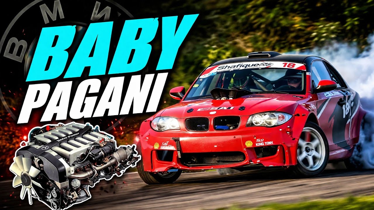 Pagani Zonda V12 Swapped World&rsquo;s Craziest Drift Car!