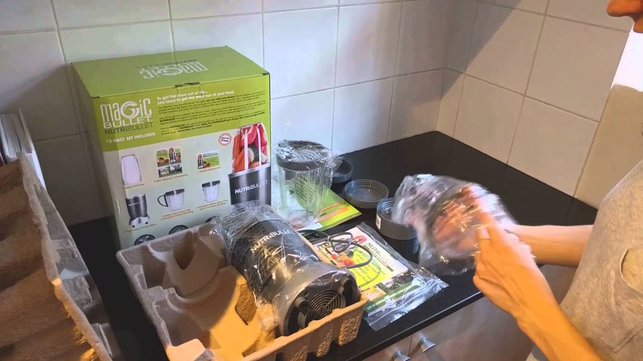 Unboxing the NutriBullet 600W