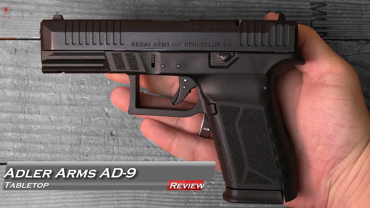 Обзор настольного оружия Adler Arms AD 9 и полевая модель