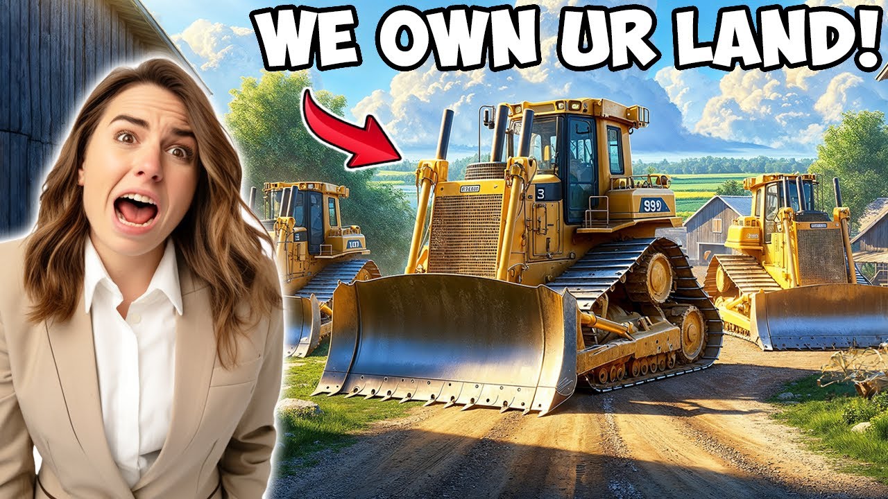 HOA Karen Blocks Access to My Farm With 3 Massive Bulldozers, Claims HOA Took Control of My Land!