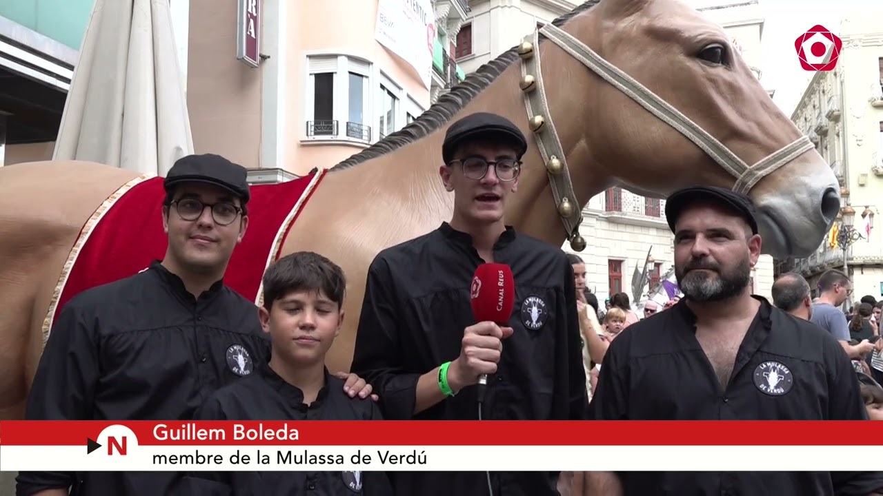 La XXIV Trobada de Gegants de Reus es dedica als 300 anys de la Mulassa