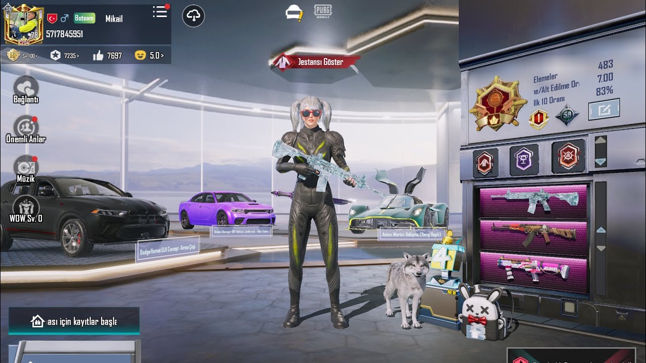 SATILIK HESAP PUBG MOBİLE #4