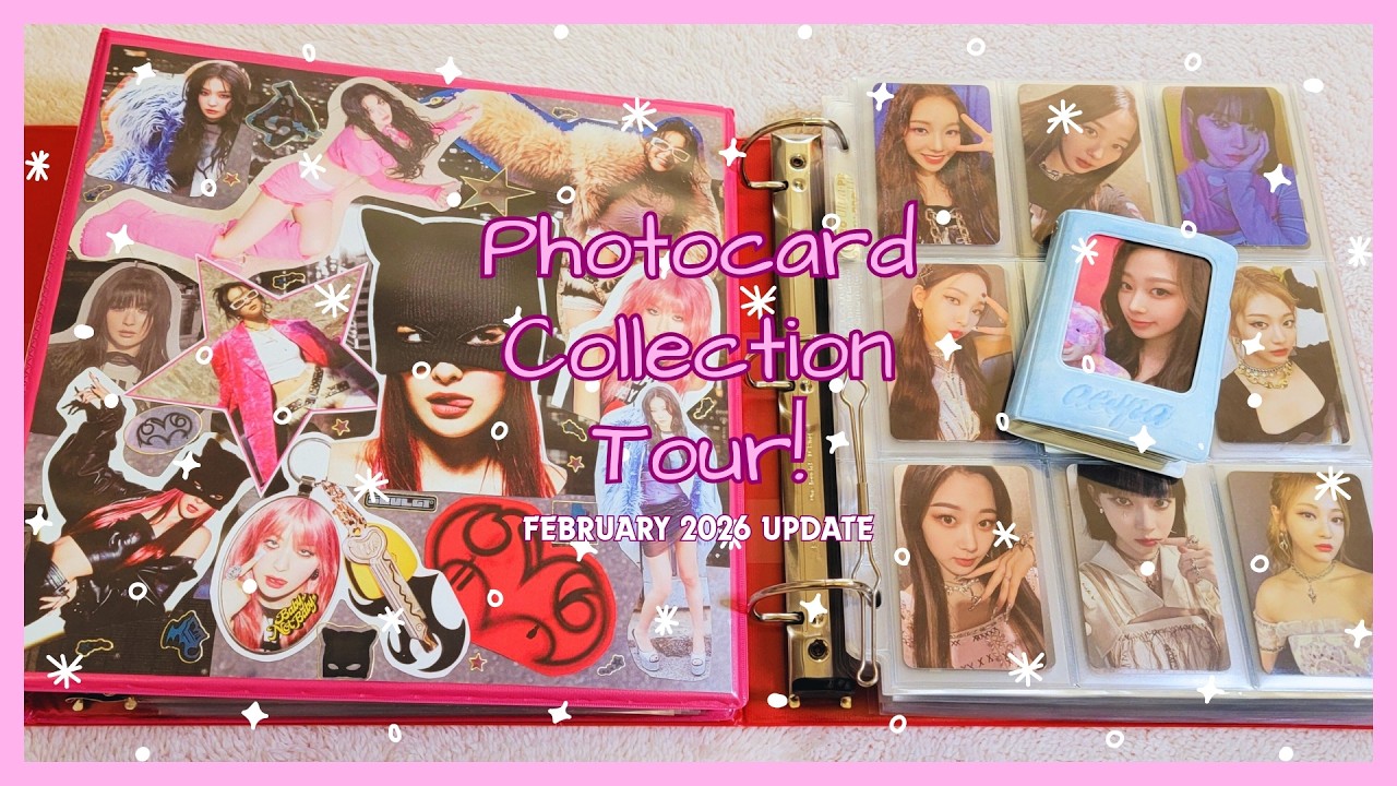 My Entire Kpop Photocard Collection Flip-Through - Feb 2026 [Red Velvet, ITZY, aespa, i-dle & more]