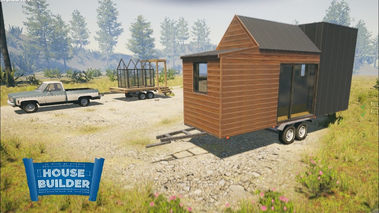 Building Tiny Homes From Scratch In New DLC ~ House Builder