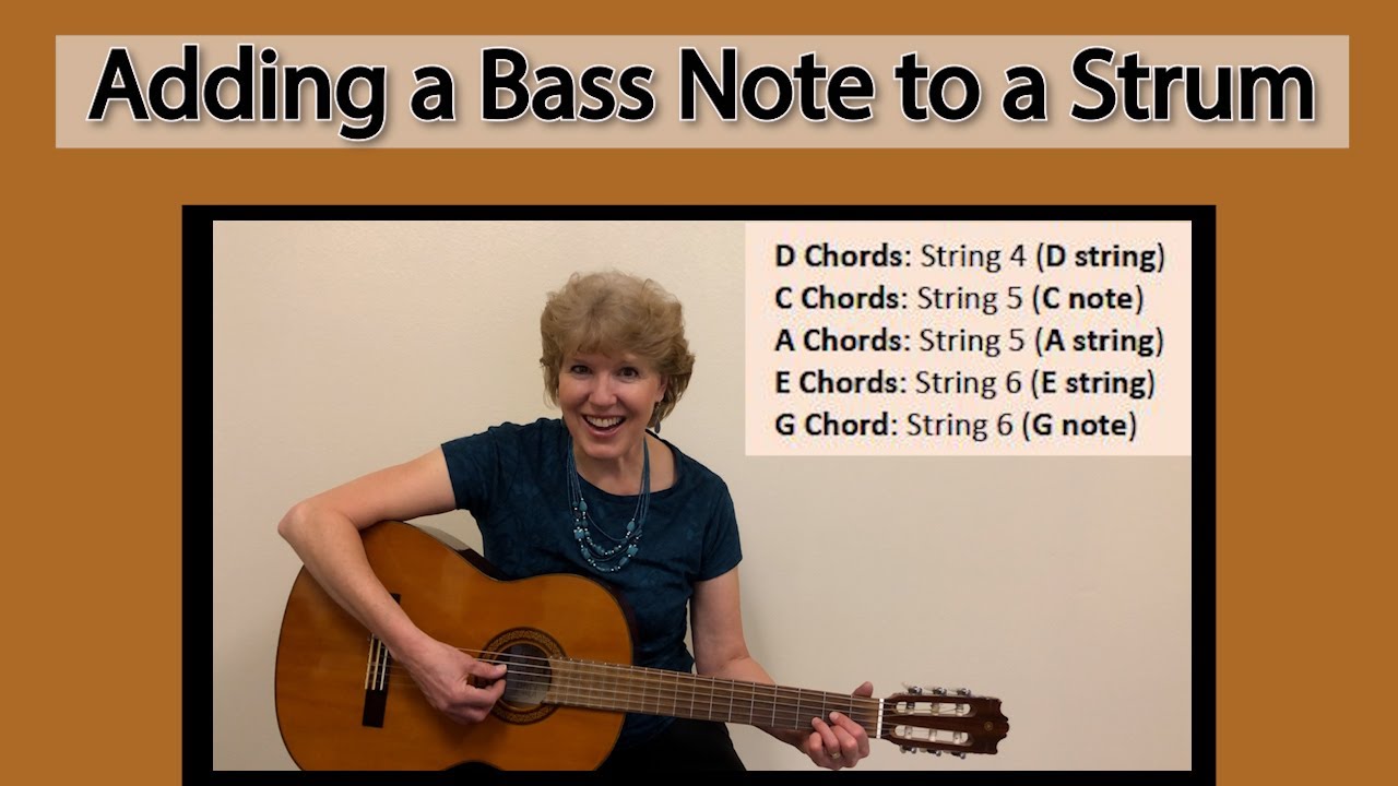 Adding a Bass Note to a Strum