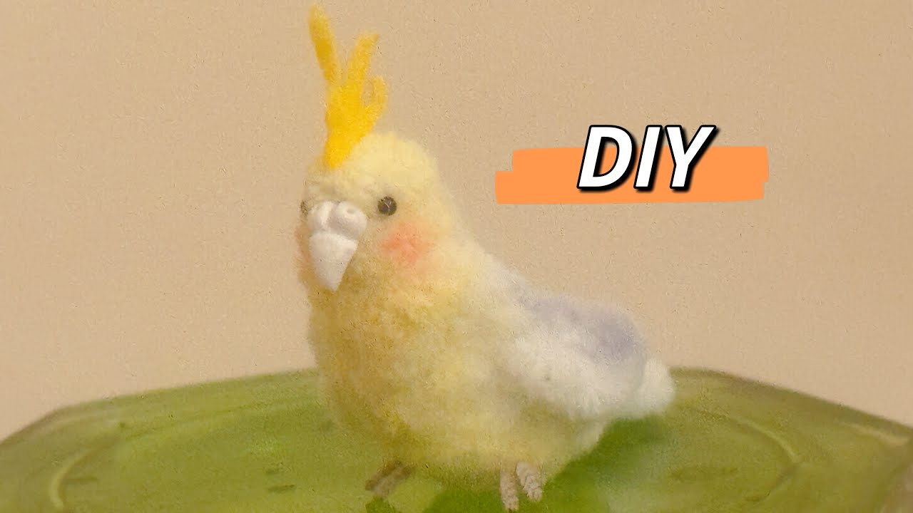 Милый попугай своими руками из ершиков для чистки трубок #diy #pipecleanercrafts #handmade #cute ...