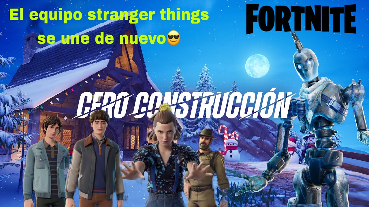 Fortnite Escuadron Equipo Stranger Things de nuevo si se pudo
