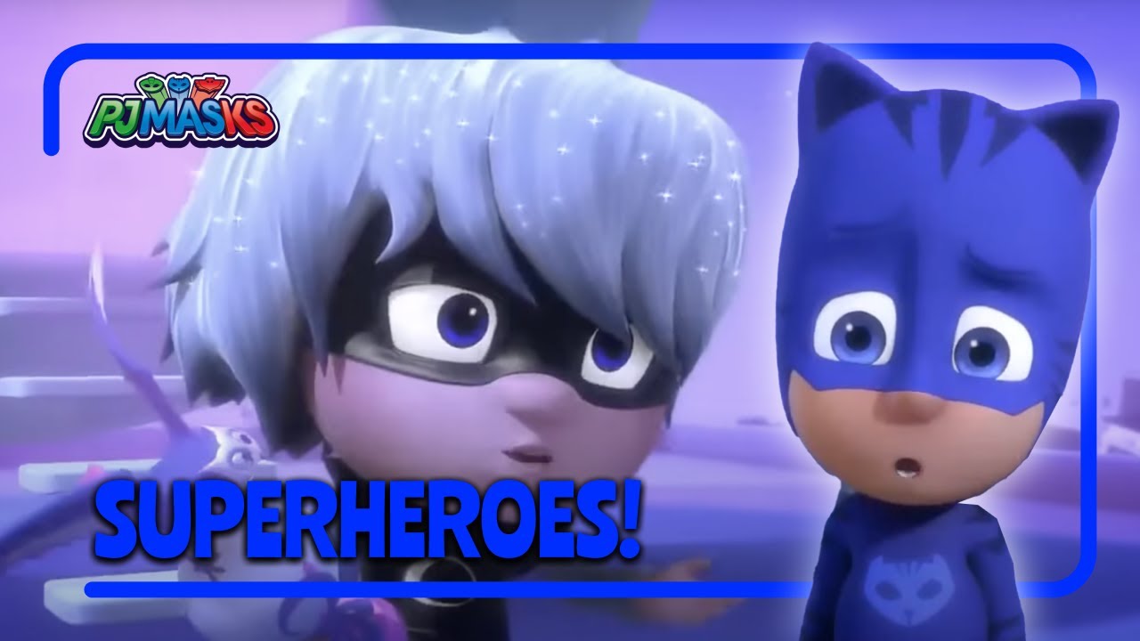Luna Girl's Unexpected Alliance 🌜 | Superheroes | PJ Masks