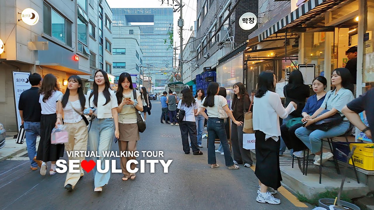 SEOUL CITY TRAVEL 7 - Yongsan District, Yongnidan Street, Nodeul Island, Hangang Bridge, South Korea