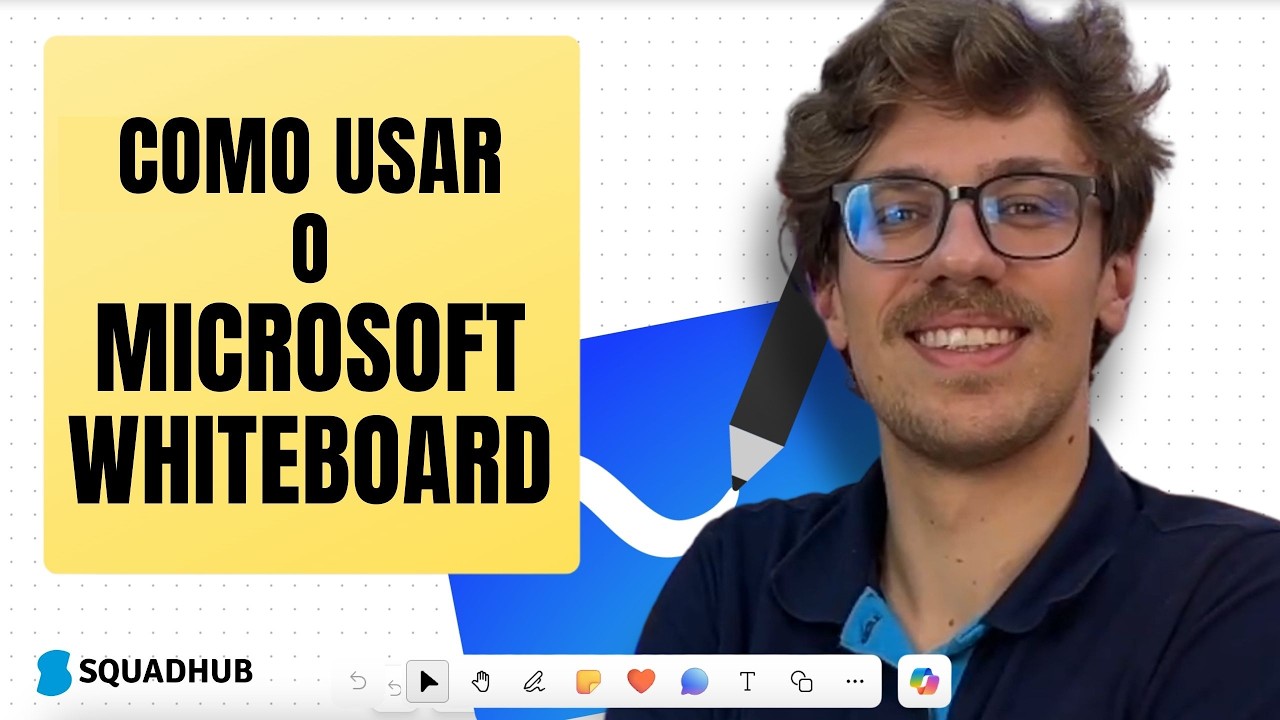 Como Usar o MICROSOFT WHITEBOARD | Crie Quadros e Organize suas Reuniões