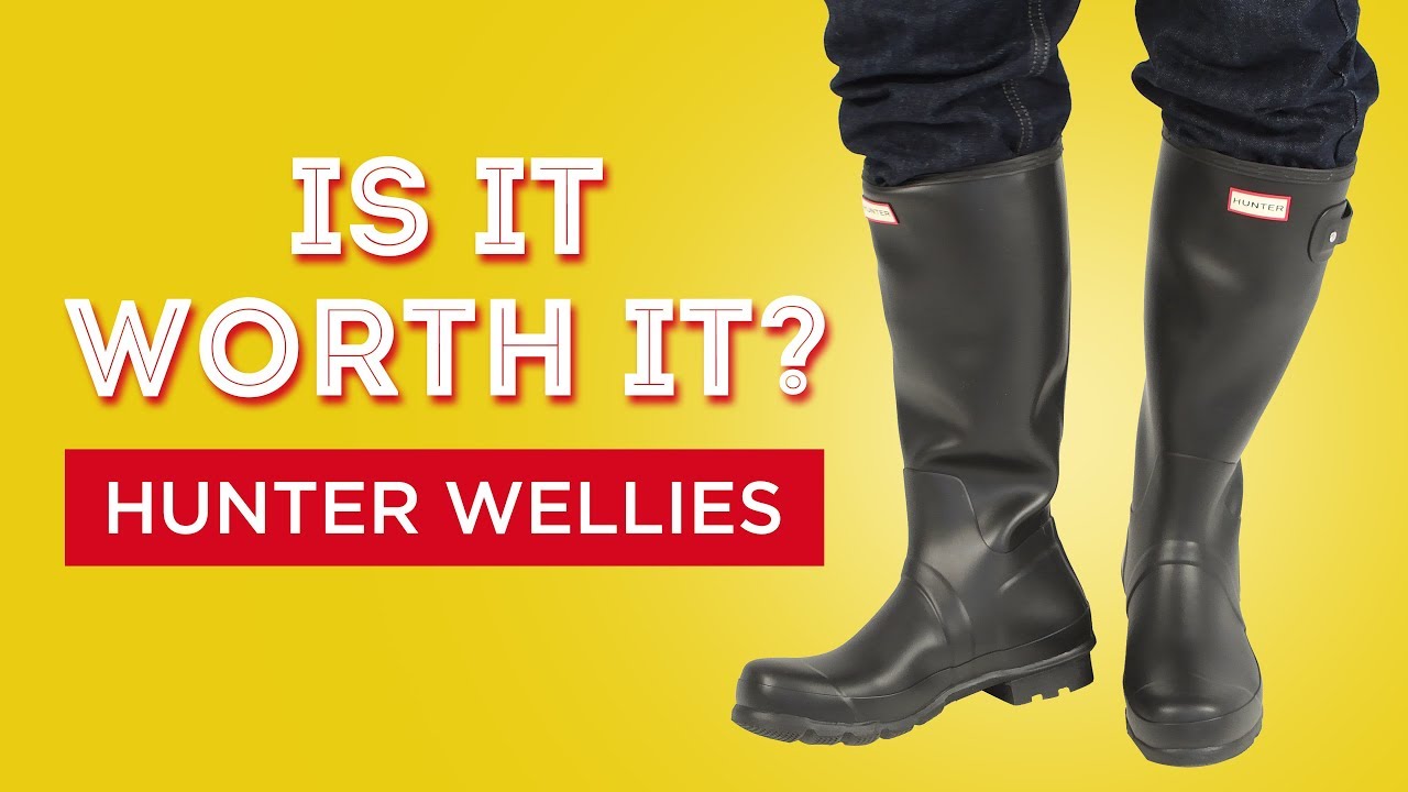 Обзор резиновых сапог Hunter Wellies — стоит ли оно того?