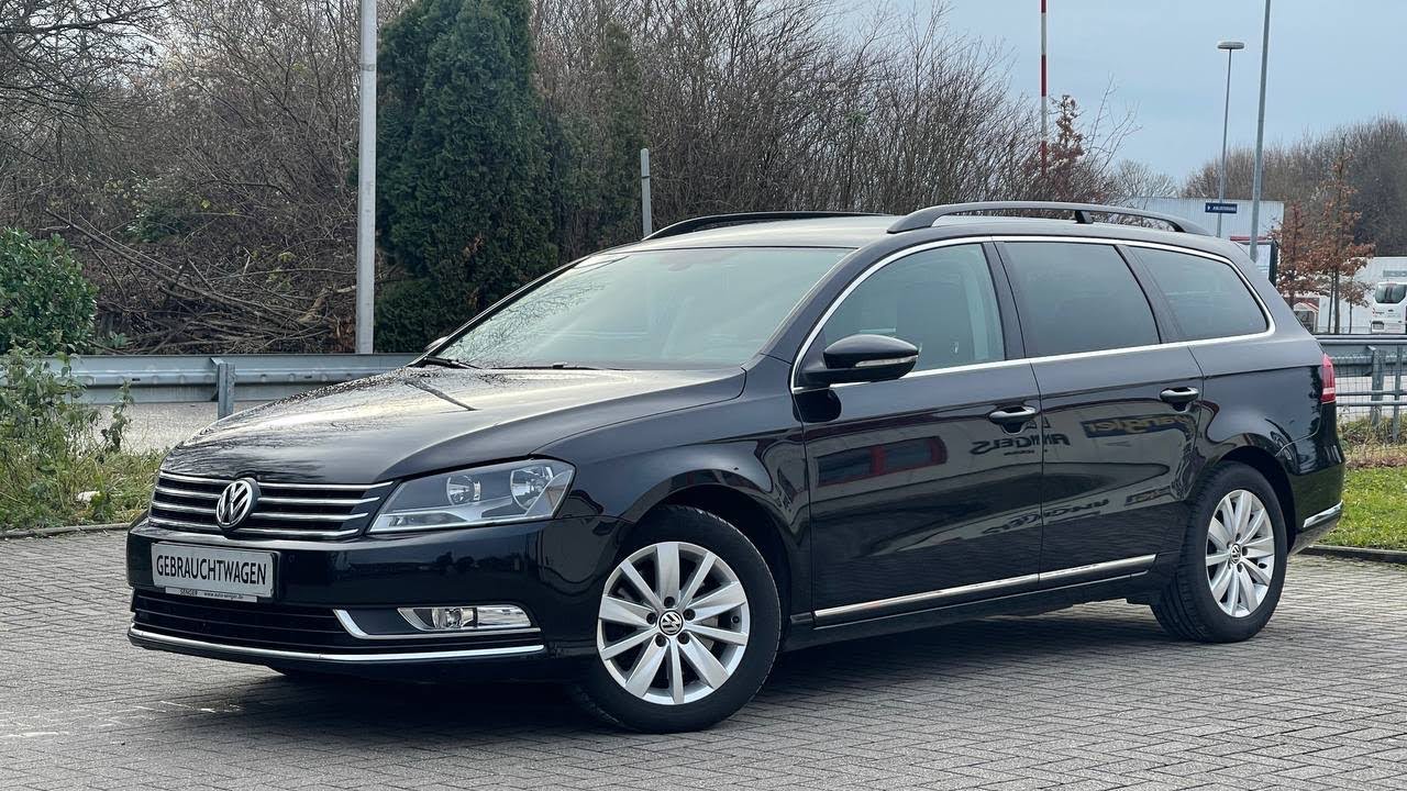 Осмотр Volkswagen Passat b7 2.0 TDI 170 Л.С на DSG из Германии