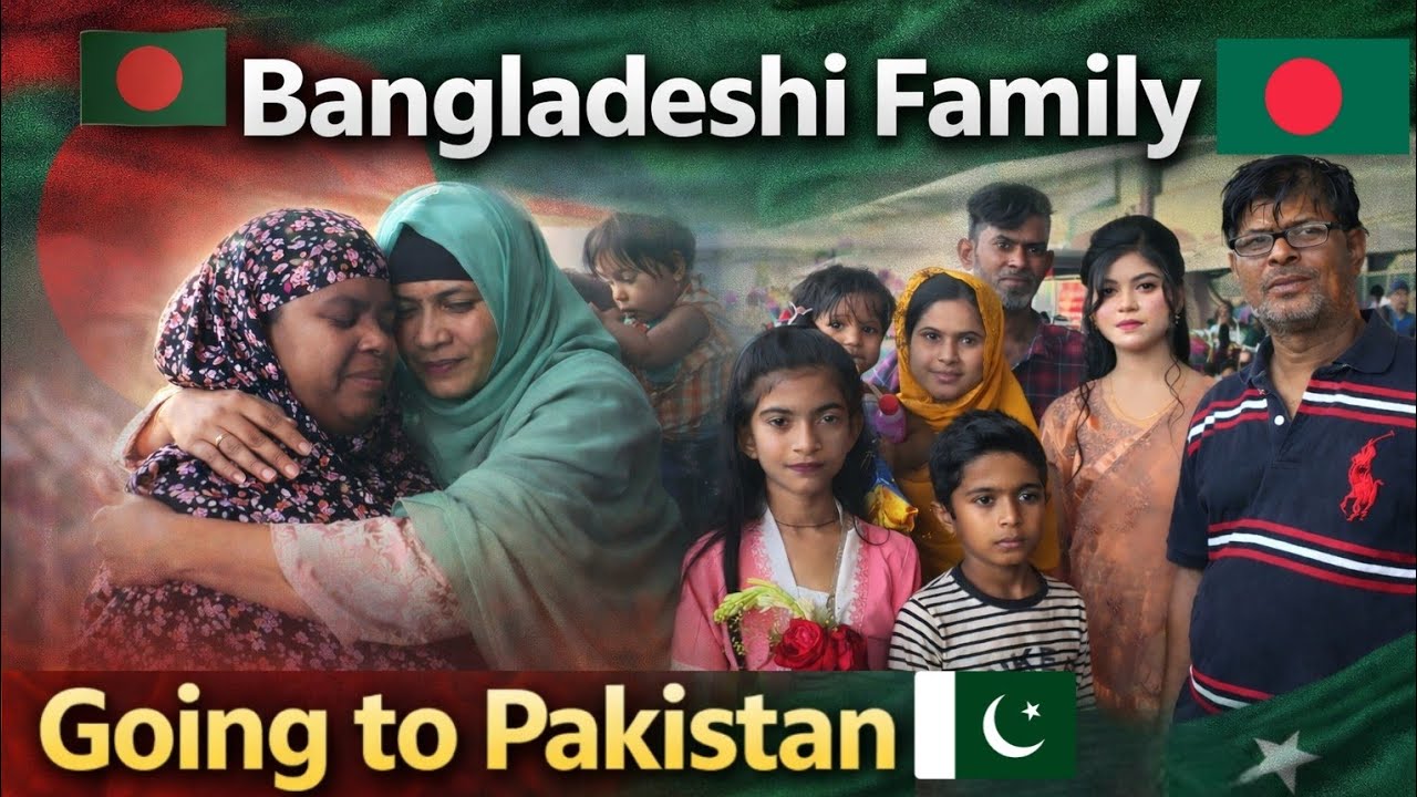 Bangladeshi Family Go To Pakistan Emotional Moment Full Journey Travel Vlog With Memories Today|Visa