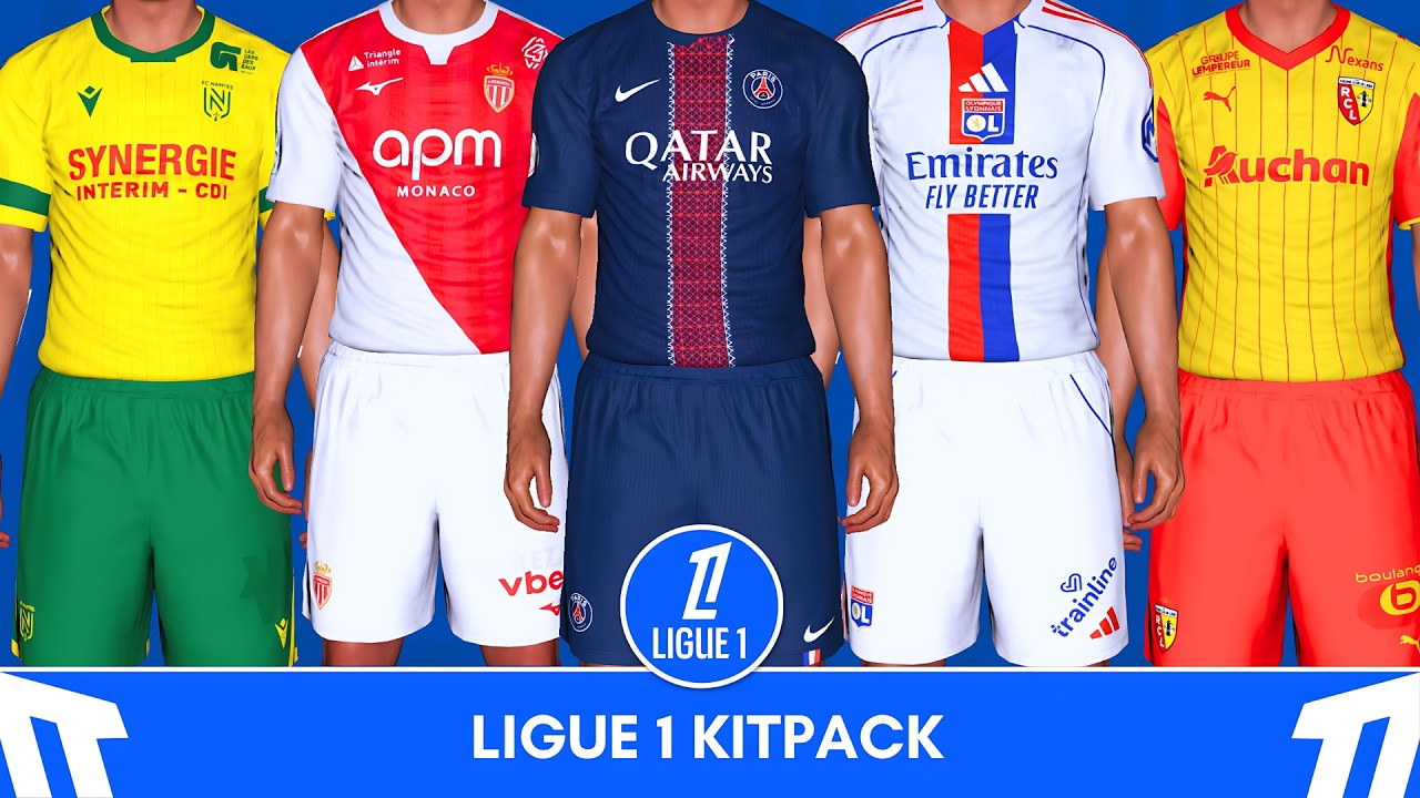 PES 2017 I Ligue 1 2026 Kitpack - Compatible With All Patches