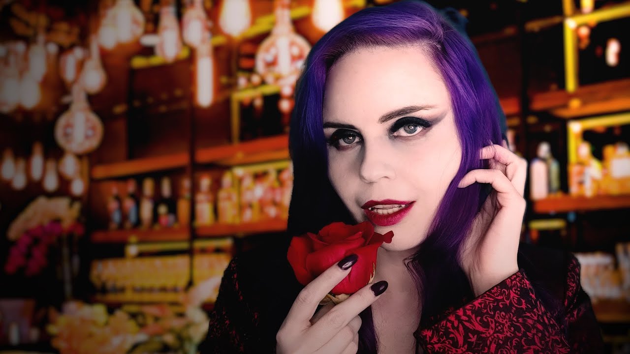 ASMR | 🌹 Your Tinder Date with a Sultry Vampire - EP 4  #asmr #tinder #vampire #roleplay
