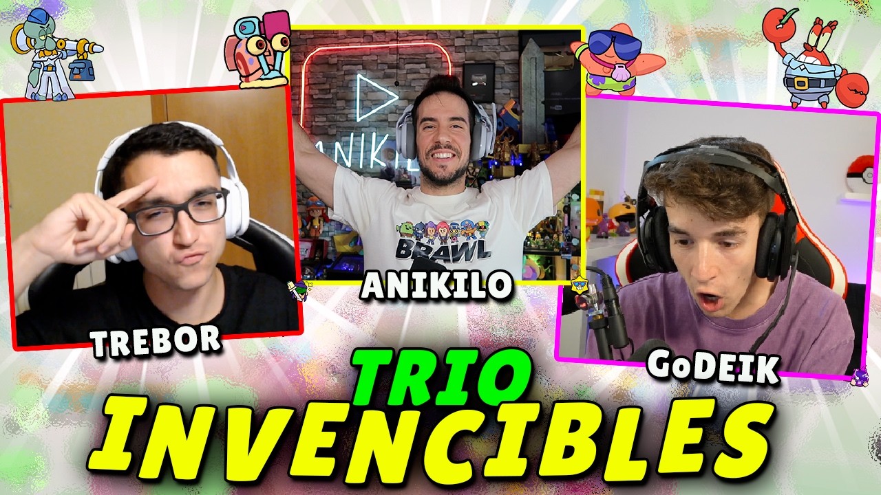 🐐 GoDEIK, TREBOR y ANIKILO JUNTOS en TRIO SUPERVIVENCIA 💪