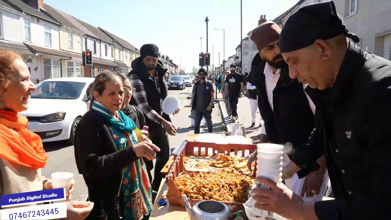 Vaisakhi Nagar kirtan 2025 || Wolverhampton || Dudley Road || Momie's Supermarke