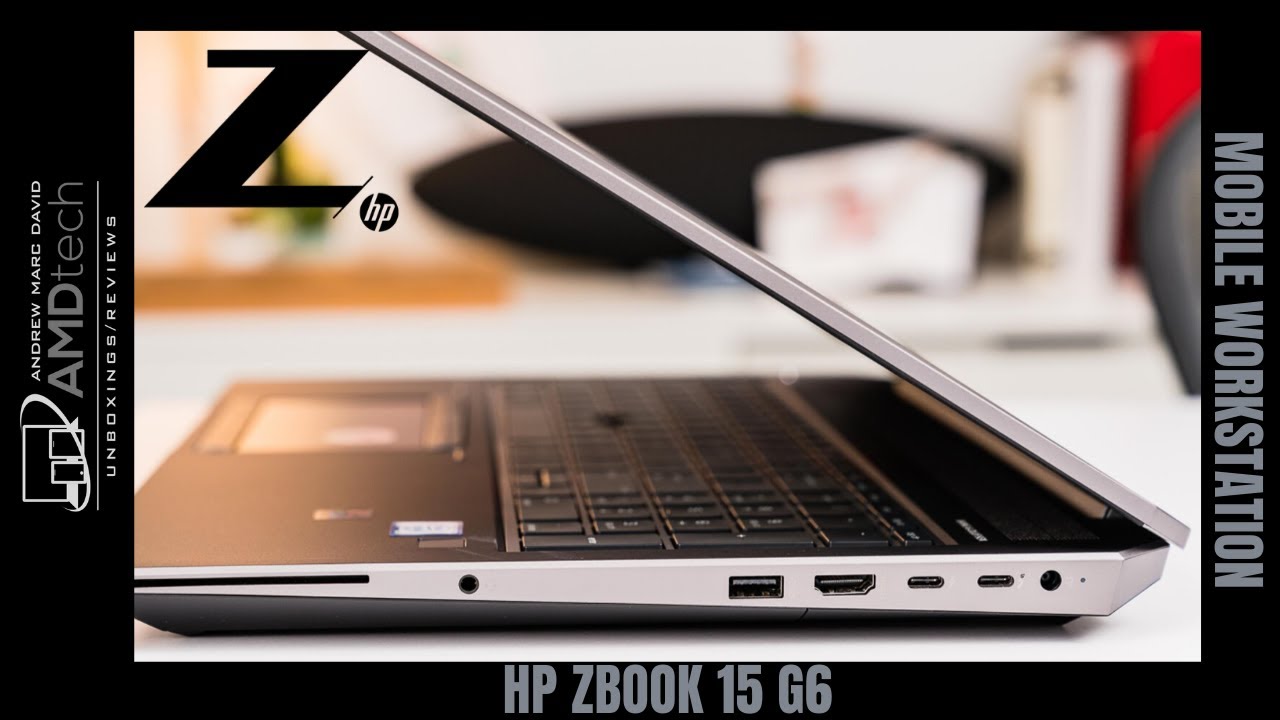 Распаковка и обзор HP ZBook 15 G6: мощная мобильная рабочая станция!