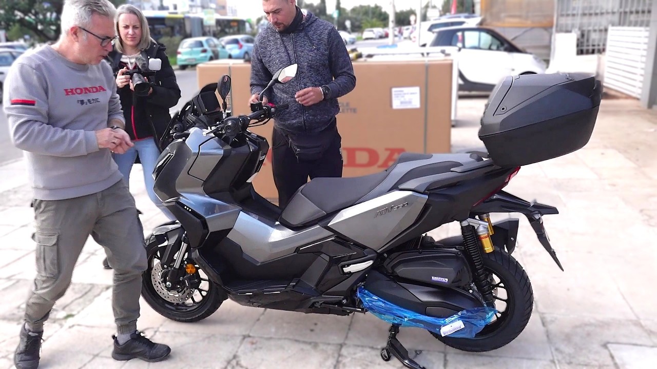 unboxing HONDA ADV 350 new 2026 model