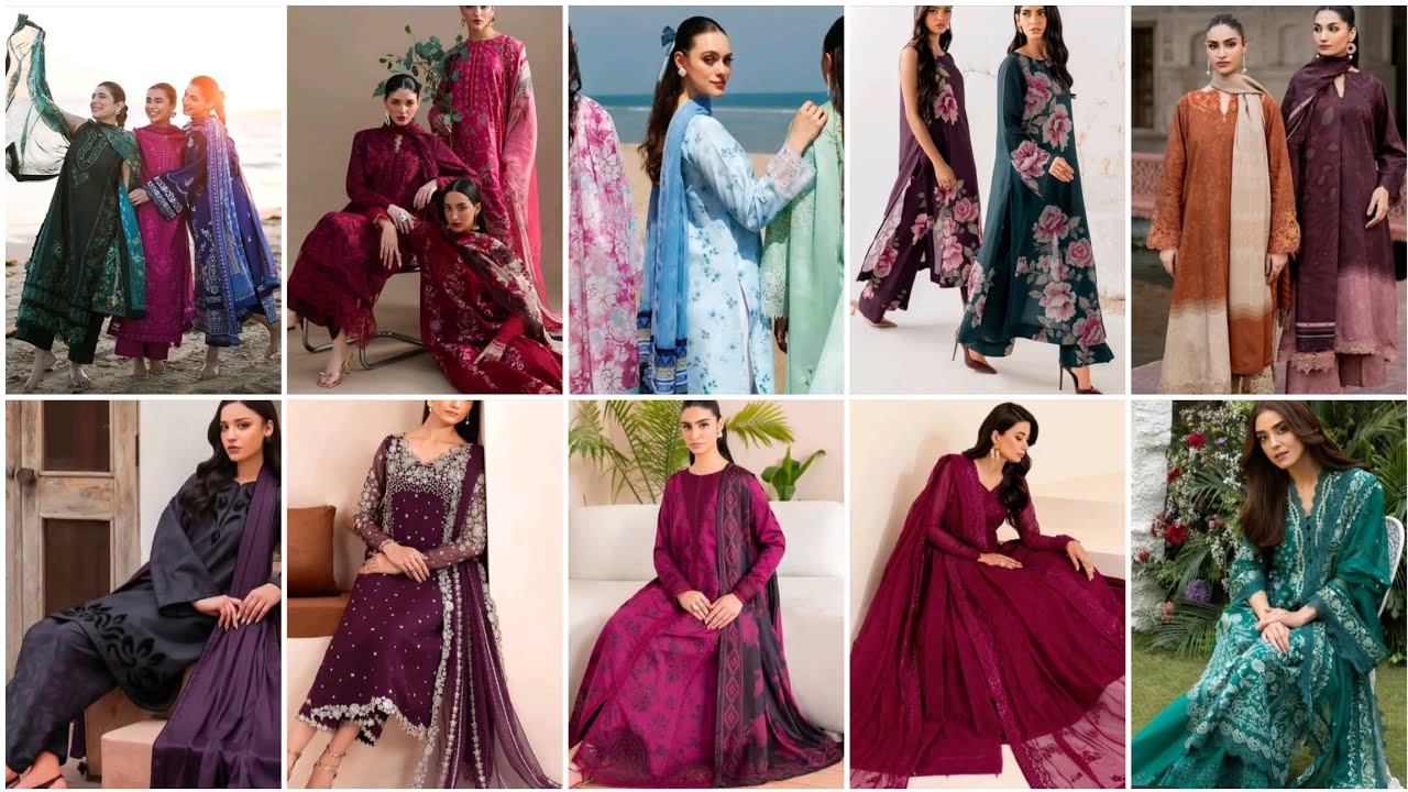 Trendy stylish Eid special dresses for girls 2026