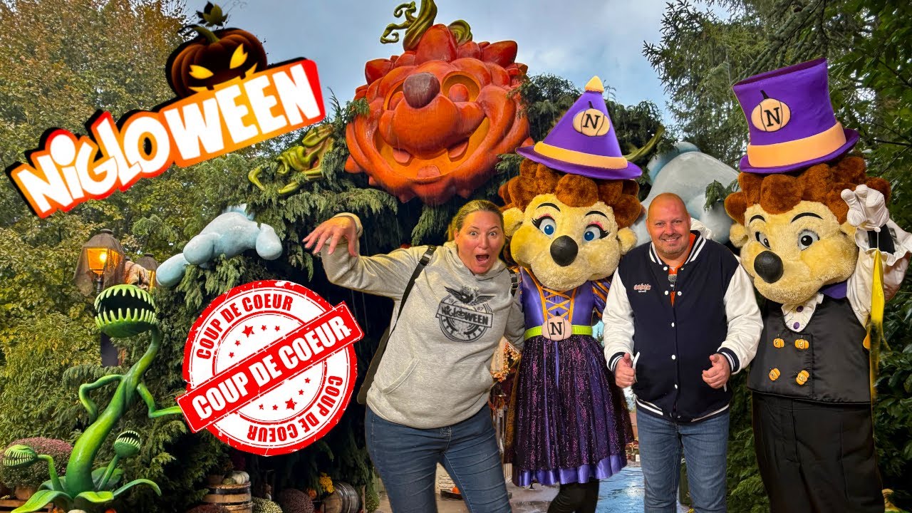 NIGLOLAND 1ERE JOURNEE HALLOWEEN POUR NIGLOWEEN 2025 - COSMOS NOUVEAU SHOW NOCTURNE - LOUP GAROU