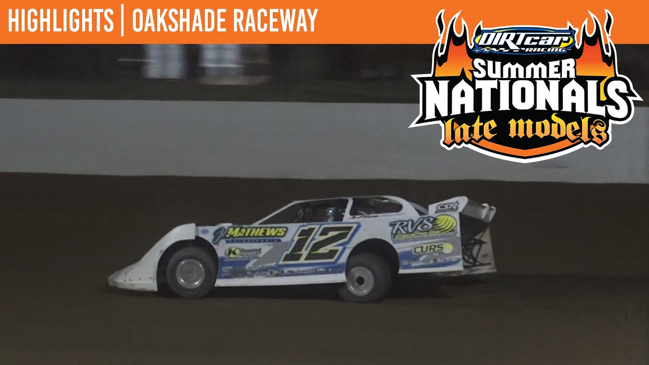 DIRTcar Summer Nationals Late Models | Oakshade Raceway | July 13, 2024 | HIGHLIGHTS