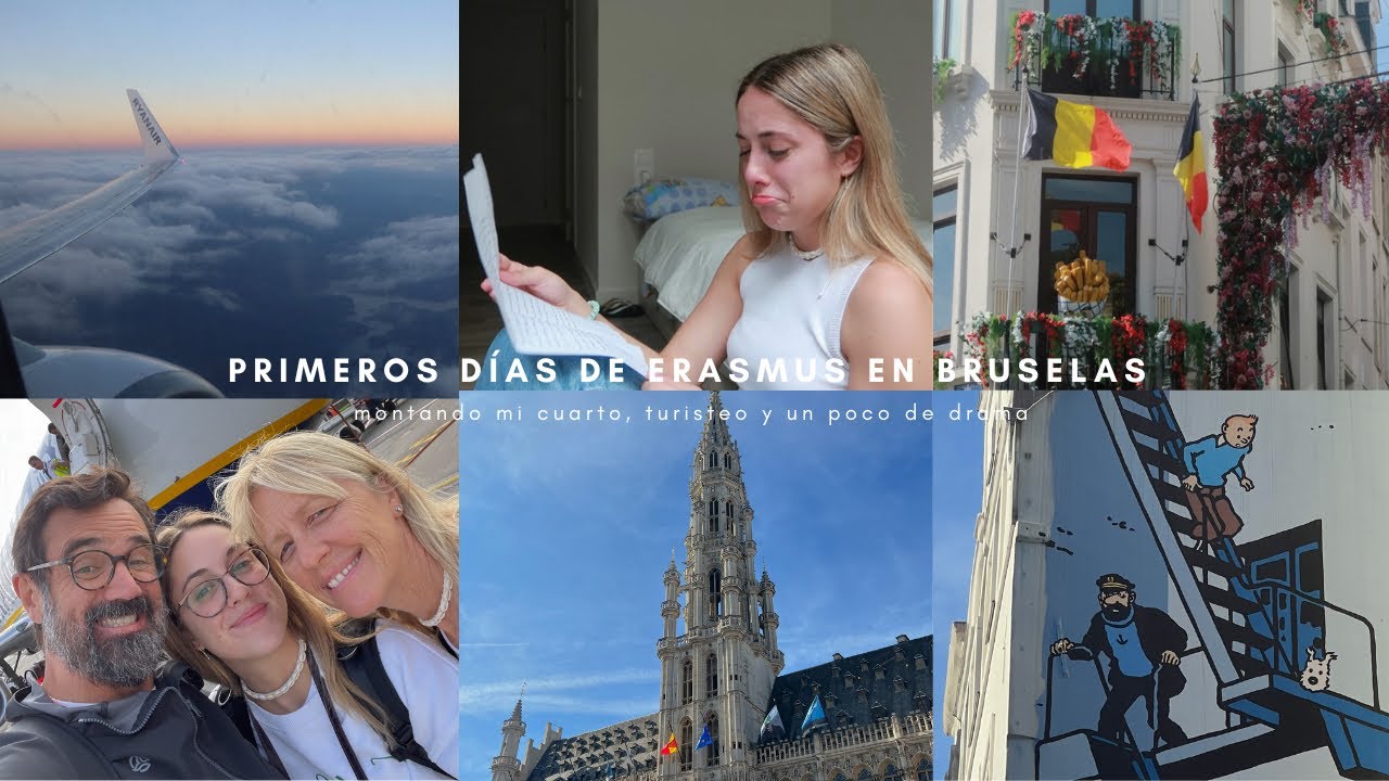 ep. 01 erasmus | primeros días en Bruselas!! 🇧🇪