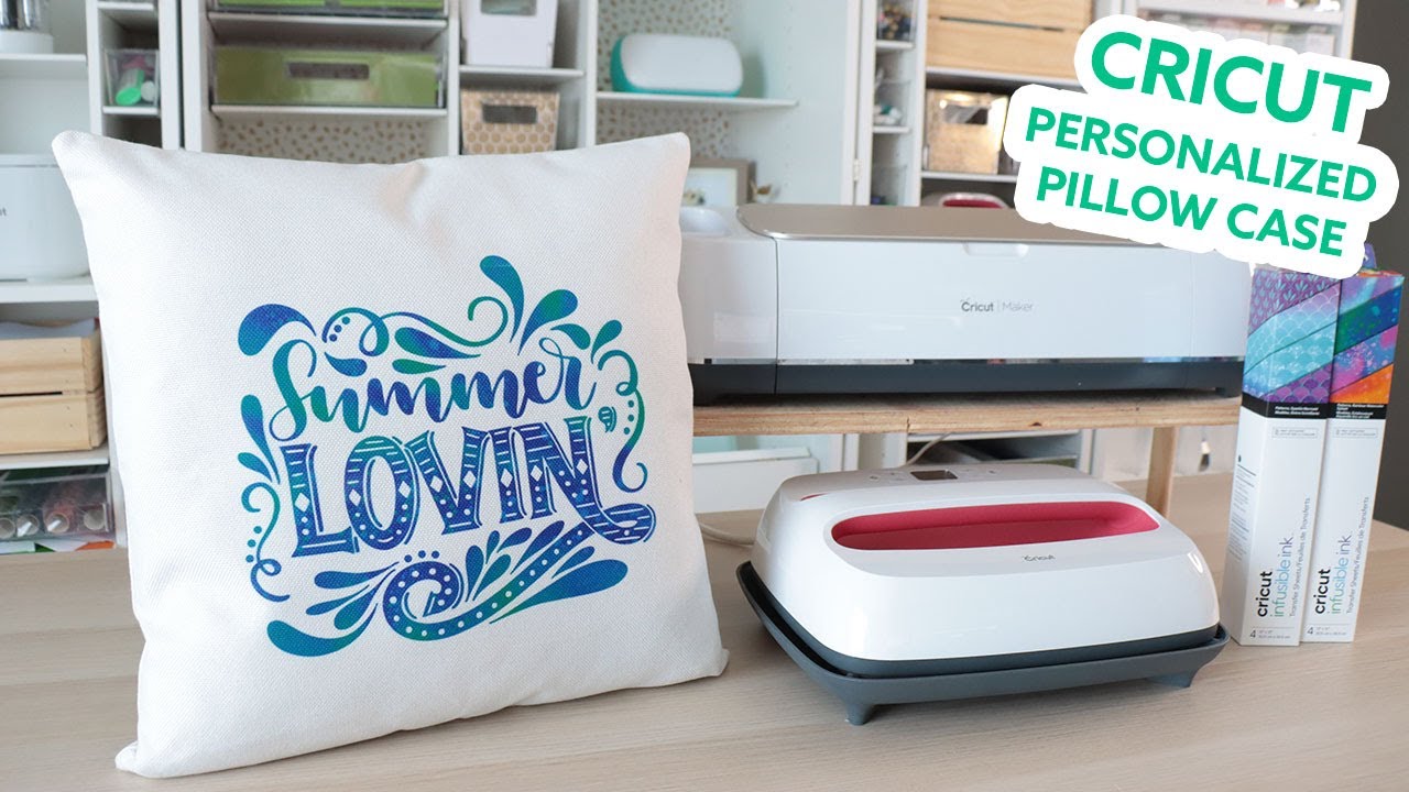 Cricut Personalized Pillow Case - Infusible Ink - (step by step)