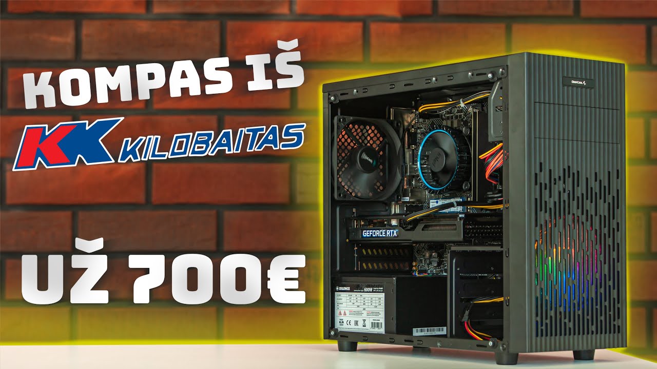 ŽAIDIMŲ KOMPIUTERIS UŽ 700€ IŠ KILOBAITAS! AR VERTAS TIEK ?