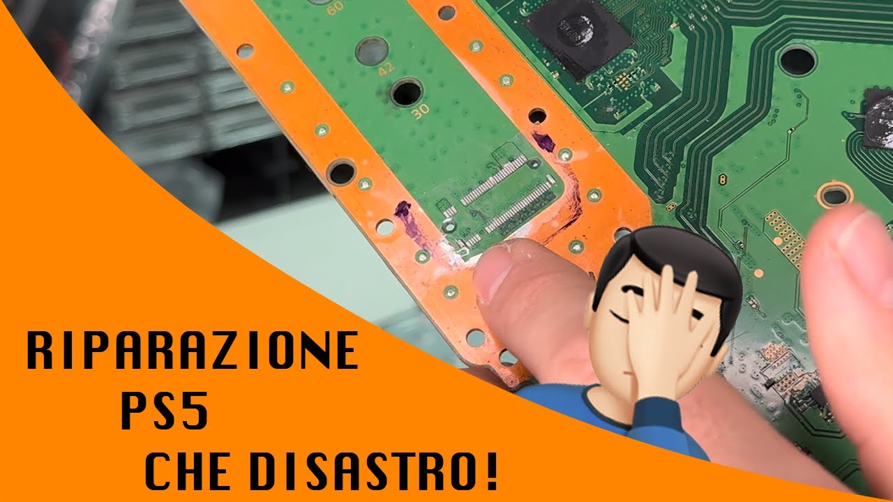 Riparazione PS5 - Non si accende - Che Disastro