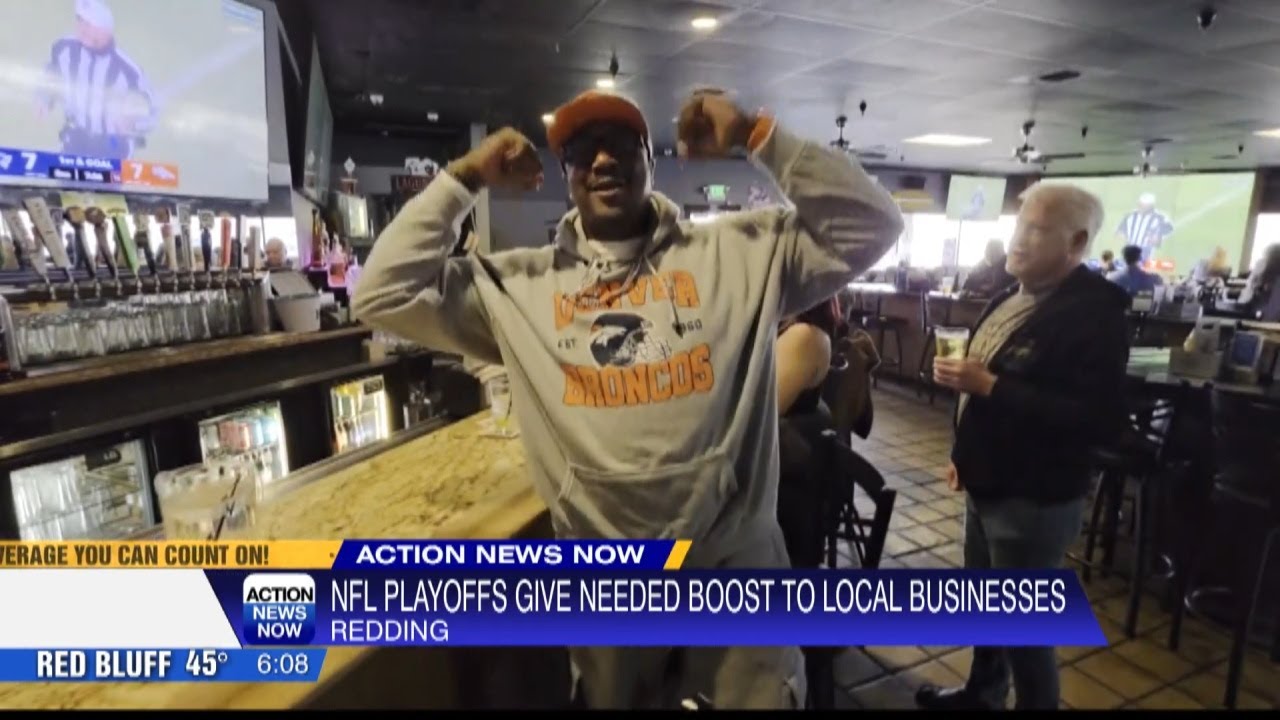 Local Redding spots see surge from NFL Championship fans