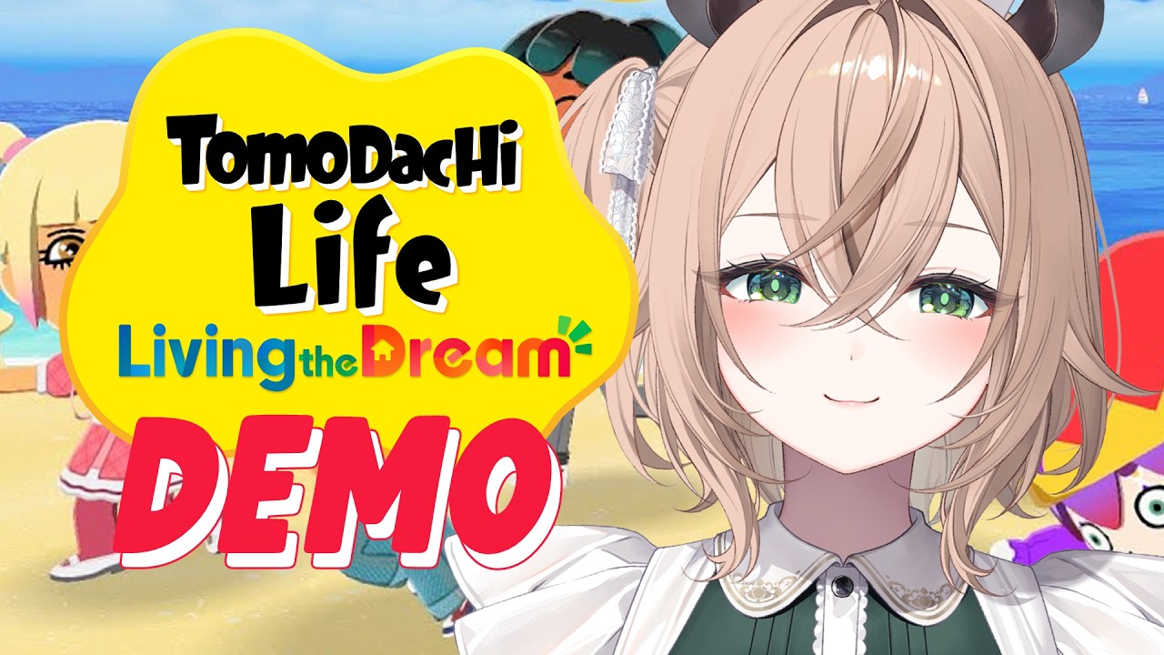 【Tomodachi Life DEMO】 The demo for my most anticipated GOTY is out!!