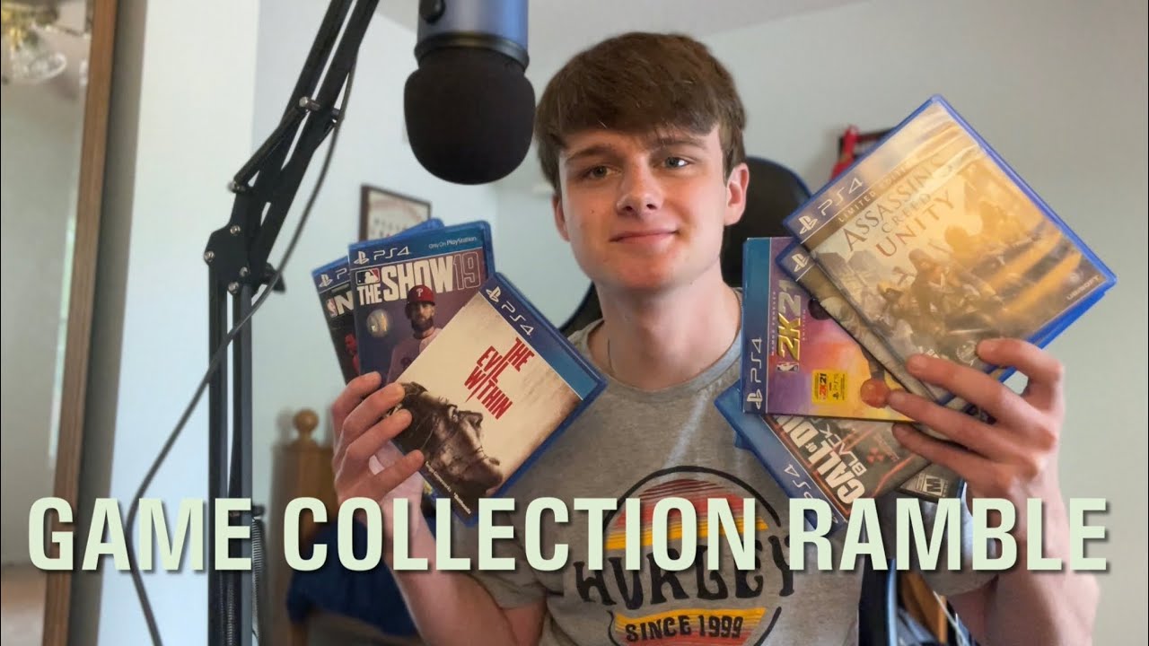 ASMR - My Playstation Games! (Tapping, Gum Chewing)