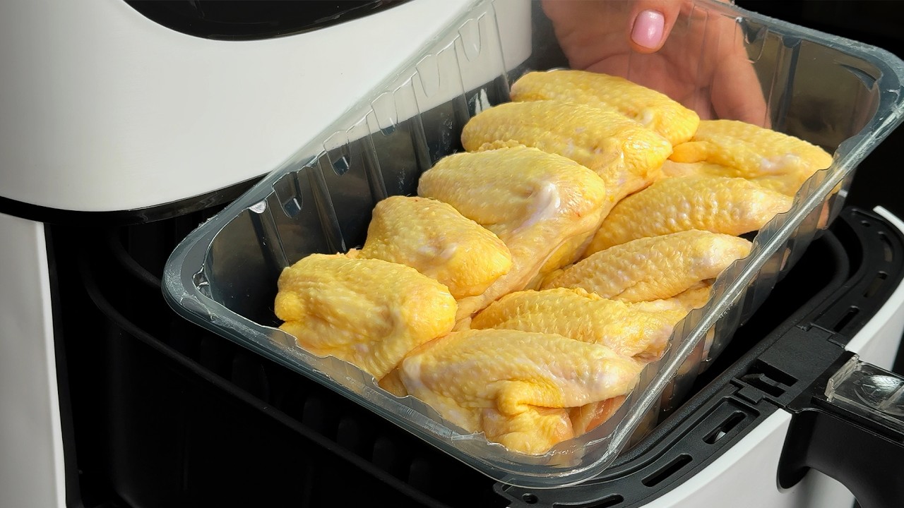 Crispy, Juicy, & Budget-Friendly: Air Fryer Chicken Wings Easy Recipe.