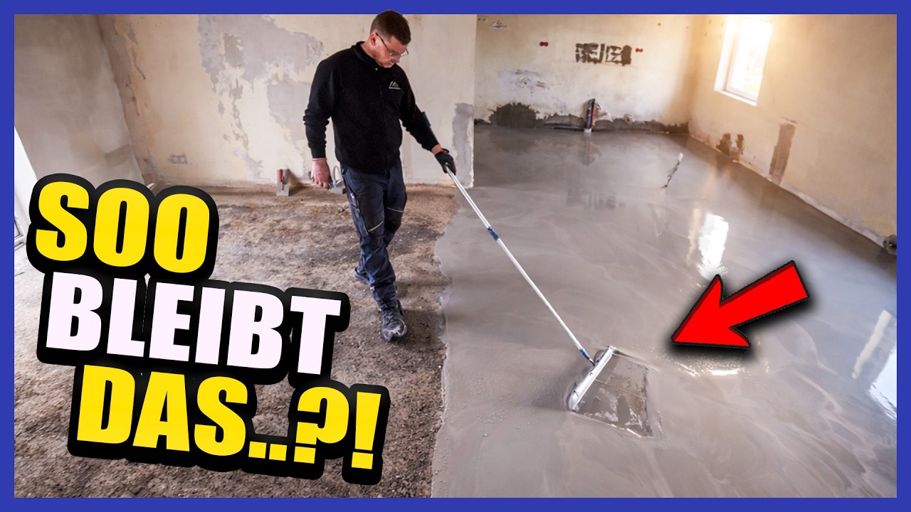 Boden ausgleichen&hellip; und es lief NICHT alles nach Plan! | Home Build Solution
